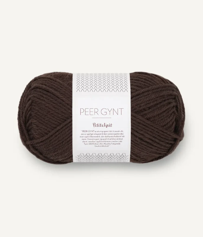Włóczka Sandnes Garn Peer Gynt 3091 PetiteKnit / kakao