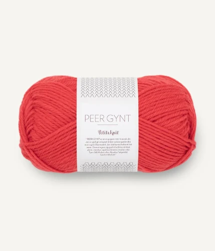 Włóczka Sandnes Garn Peer Gynt 4008 PetiteKnit / mak