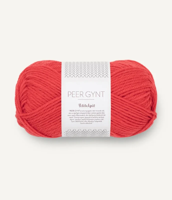 Włóczka Sandnes Garn Peer Gynt 4008 PetiteKnit / mak