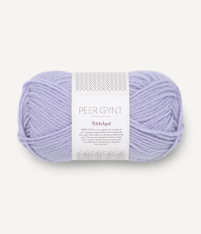 Włóczka Sandnes Garn Peer Gynt 5012 PetiteKnit /  idealny fiolet