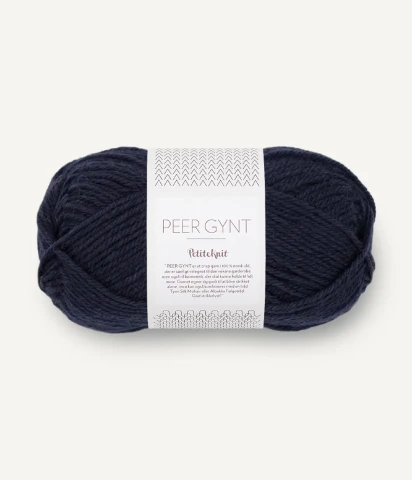 Włóczka Sandnes Garn Peer Gynt 5591 PetiteKnit /  niebo nocą
