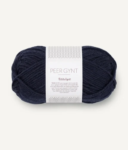 Włóczka Sandnes Garn Peer Gynt 5591 PetiteKnit /  niebo nocą