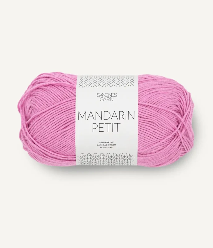 Włóczka Sandnes Garn Mandarin Petit 4626 / malinowy róż