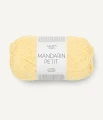 Włóczka Sandnes Garn Mandarin Petit 2102 / blady żółty