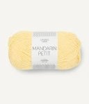 Włóczka Sandnes Garn Mandarin Petit 2102 / blady żółty