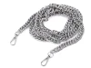 Łańcuszek do torebki z karabińczykiem / dł. 120 cm / szer. 12 mm / nikiel / 930150