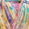 Włóczka tasiemkowa YarnArt Cotton Fusion / 100 g / 100% bawełna / 3653 /  mix confetti