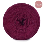 Włóczka KOKONKI Viscoza - buraczki / 3 nitki / 1200 m / 225g - GOTOWY