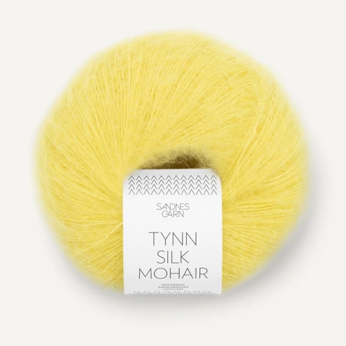 Włóczka Sandnes Garn Tynn Silk Mohair 9004 / słoneczny