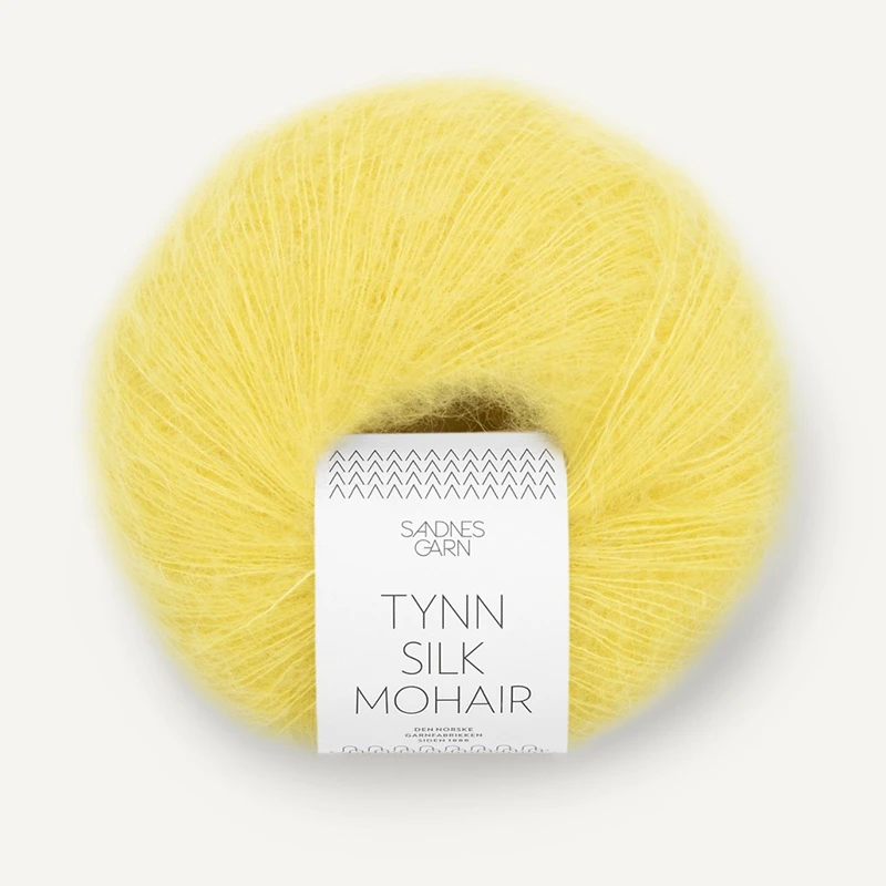 Włóczka Sandnes Garn Tynn Silk Mohair 9004 / słoneczny