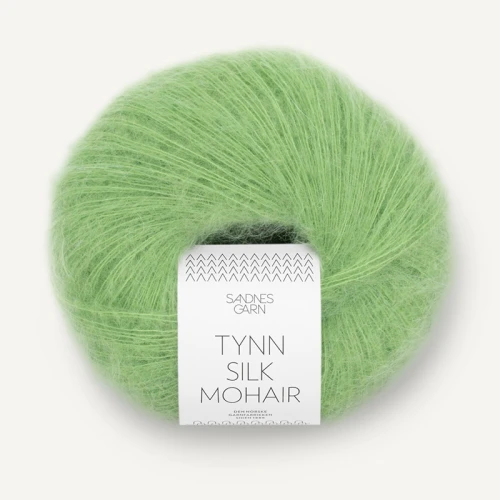Włóczka Sandnes Garn Tynn Silk Mohair 8733 / jasna zieleń