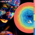 KOKONEK Classic B248 Fluo A - Papaja/mango/kiwi/turkus/lazur