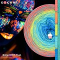 KOKONEK Rare Classic R137 Fluo B - Papaja/mango/kiwi/turkus/lazur + szmaragd