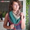 Autorka chusty: Nana makes it all; Wzór: Dandelion Lane od Grassharp