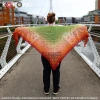 Autorka chusty: Zamotana Crochet Art; Wzór: PimPim od Carolina Karlsson; Szydełko: 3,25 mm; Szerokość: 200 cm