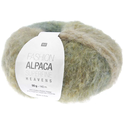 Włóczka Rico Design Fashion Alpaca Superfine Heavens 009 / moss