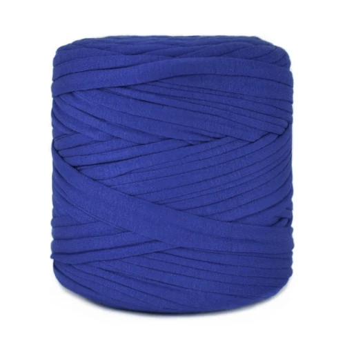 T-shirt Yarn Cotton Spaghetti / kobalt