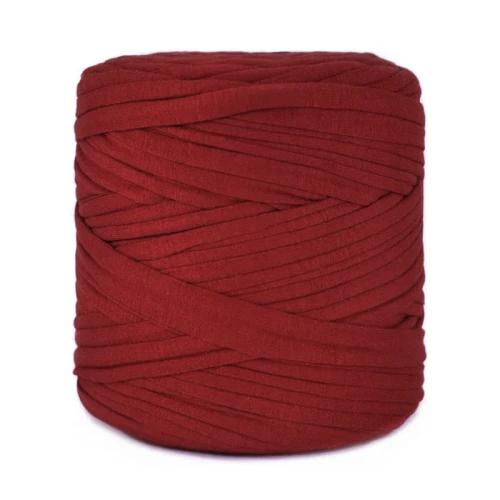 T-shirt Yarn Cotton Spaghetti / wiśnia