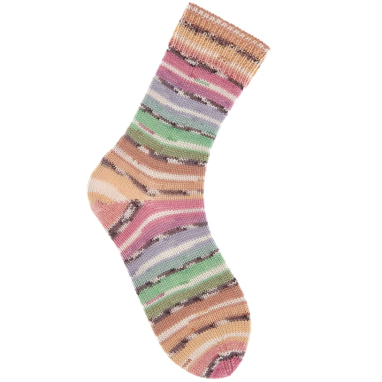 Włóczka skarpetkowa Rico Design Socks Bamboo Rainbow 4ply 057