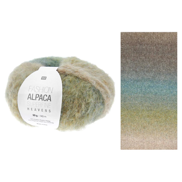 Włóczka Rico Design Fashion Alpaca Superfine Heavens 009 / moss