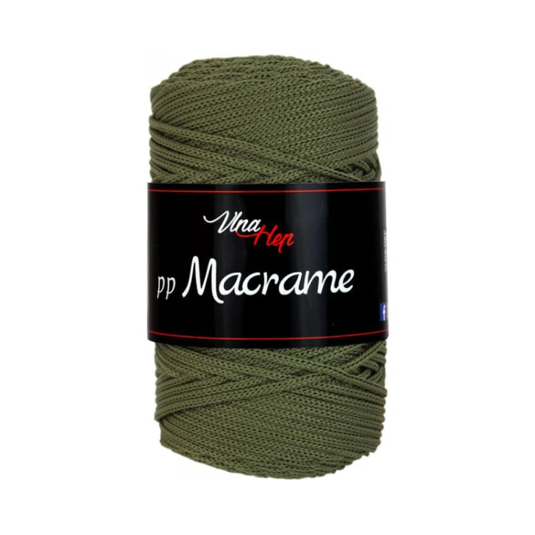 Sznurek poliestrowy Vlna-Hep PP Macrame 2,5mm 4164 / khaki