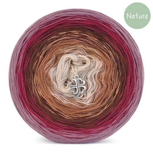 KOKONEK Nature NT02 - Blady fiolet/bordo/brąz/kakao/beż