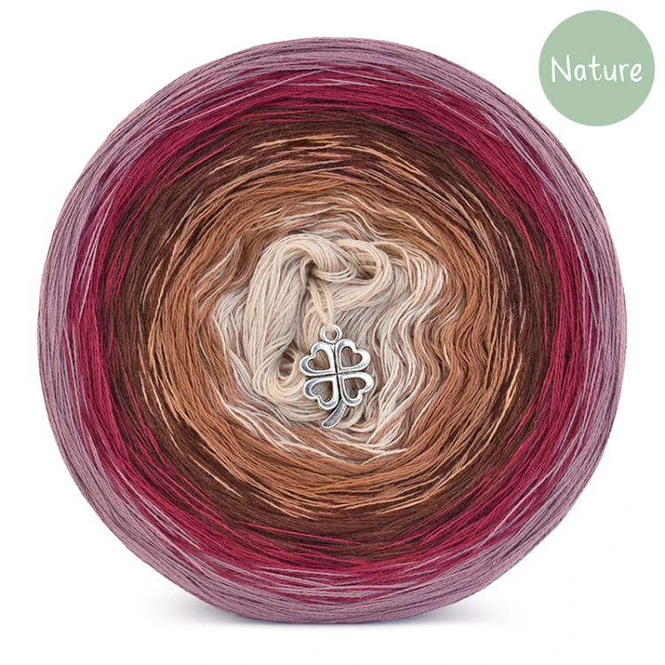KOKONEK Nature NT02 - Blady fiolet/bordo/brąz/kakao/beż