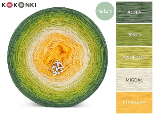 KOKONEK Nature NT07 - Jodła/pesto/awokado/migdał/kurkuma