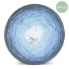 KOKONEK Nature NT18 - Ciemny szary/denim/błękit/biel