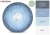 KOKONEK Nature NT18 - Ciemny szary/denim/błękit/biel