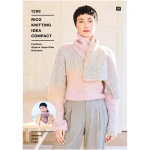 Vzor na pletení Rico Design Sweater Scarf Loop 1298 – v angličtině