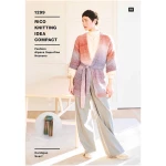 Vzor na pletení Rico Design Cardigan Scarf 1299 – v angličtině