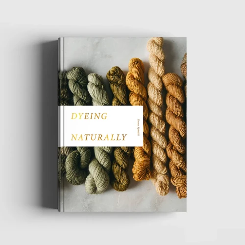Książka Dyeing Naturally / Emma Kylmälä - w języku angielskim