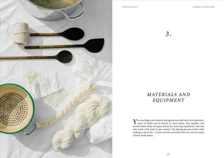 Książka Dyeing Naturally / Emma Kylmälä - w języku angielskim