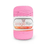 Sznurek Spagoyarn Macrame Poly3 1.5mm 074 / wata cukrowa