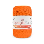 Sznurek Spagoyarn Macrame Poly3 1.5mm 120 / marchewka
