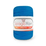 Sznurek Spagoyarn Macrame Poly3 1.5mm 240 / intensywny lazur