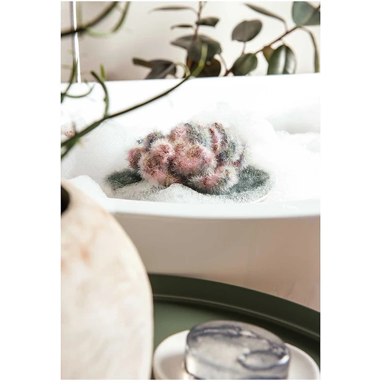 Włóczka Rico Design Creative Bubble Print 001 / szałwia, róż, niebieski