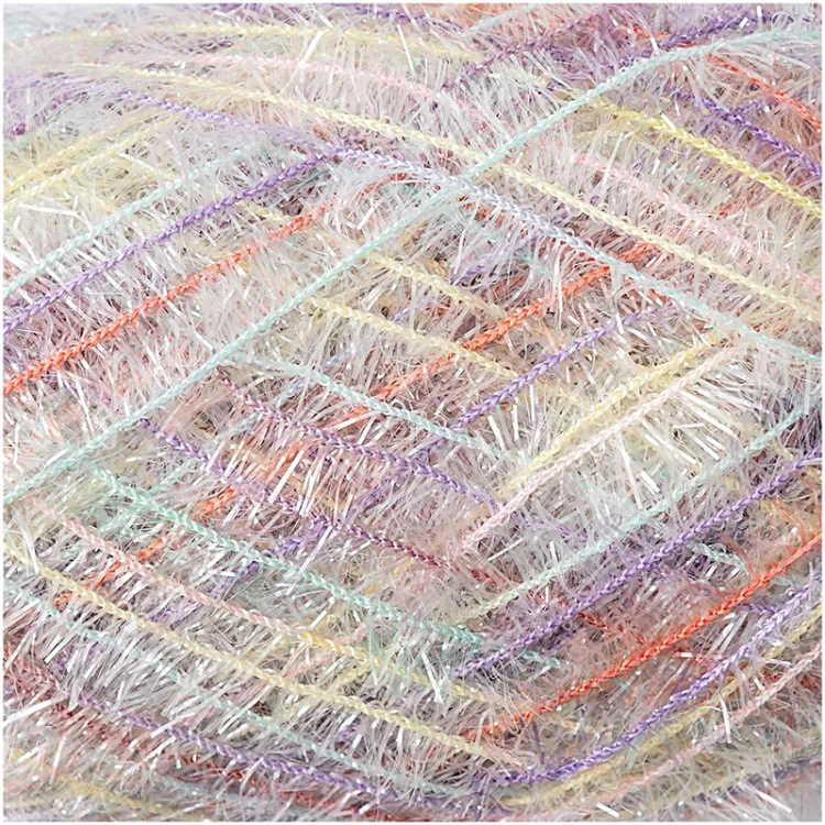Włóczka Rico Design Creative Bubble Print 002 / żółty, błękit, fiolet
