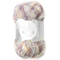 Włóczka Rico Design Creative Bubble Print 002 / żółty, błękit, fiolet