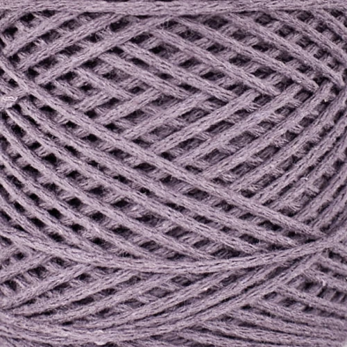 Sznurek Macrame Cotton by KOKONKI 2mm / rolka 200m / fiołek (wiązany)