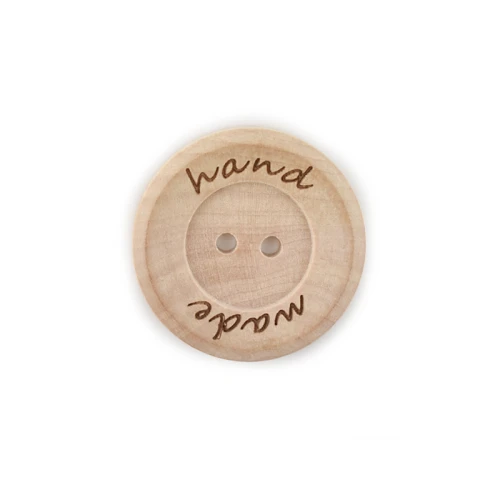 Guzik drewniany / 23 mm / "Hand made"