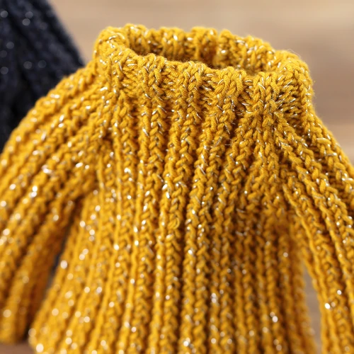 Nić metalizowana Go Handmade Glitter "deluxe" / 3600 m / złoto / pure gold