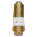 Nić metalizowana Go Handmade Glitter "deluxe"/ 3600 m / kolorowe złoto / gold