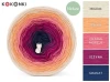 KOKONEK Nature NT38 -Migdał/melon/ciemna morela/jeżyna/granat