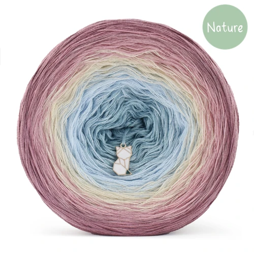 KOKONEK Nature NT40 - Blady fiolet/brudny róż/migdał/błękit/patyna
