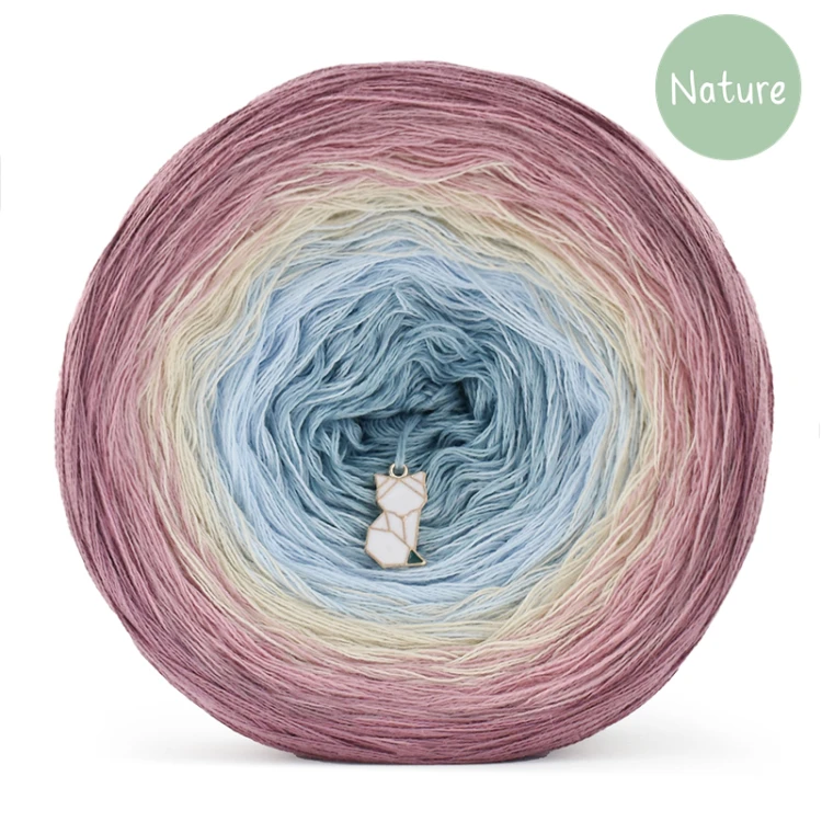 KOKONEK Nature NT40 - Blady fiolet/brudny róż/migdał/błękit/patyna