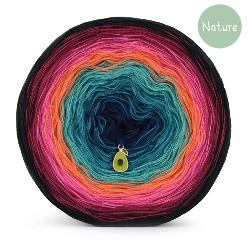 KOKONEK Nature NT41 - Czerń/bordo/fuksja/dynia/szmaragd/morski/granat