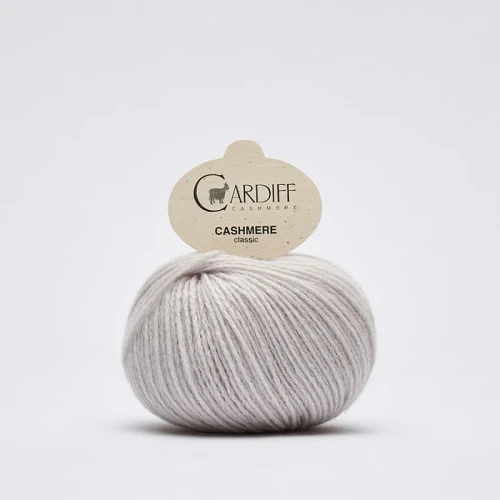 Włóczka Cardiff Cashmere Classic 671 / aeris / gołębi