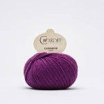 Włóczka Cardiff Cashmere Classic 695 / jasper / śliwka